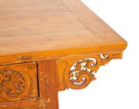 A Chinese Carved Hardwood Altar Table