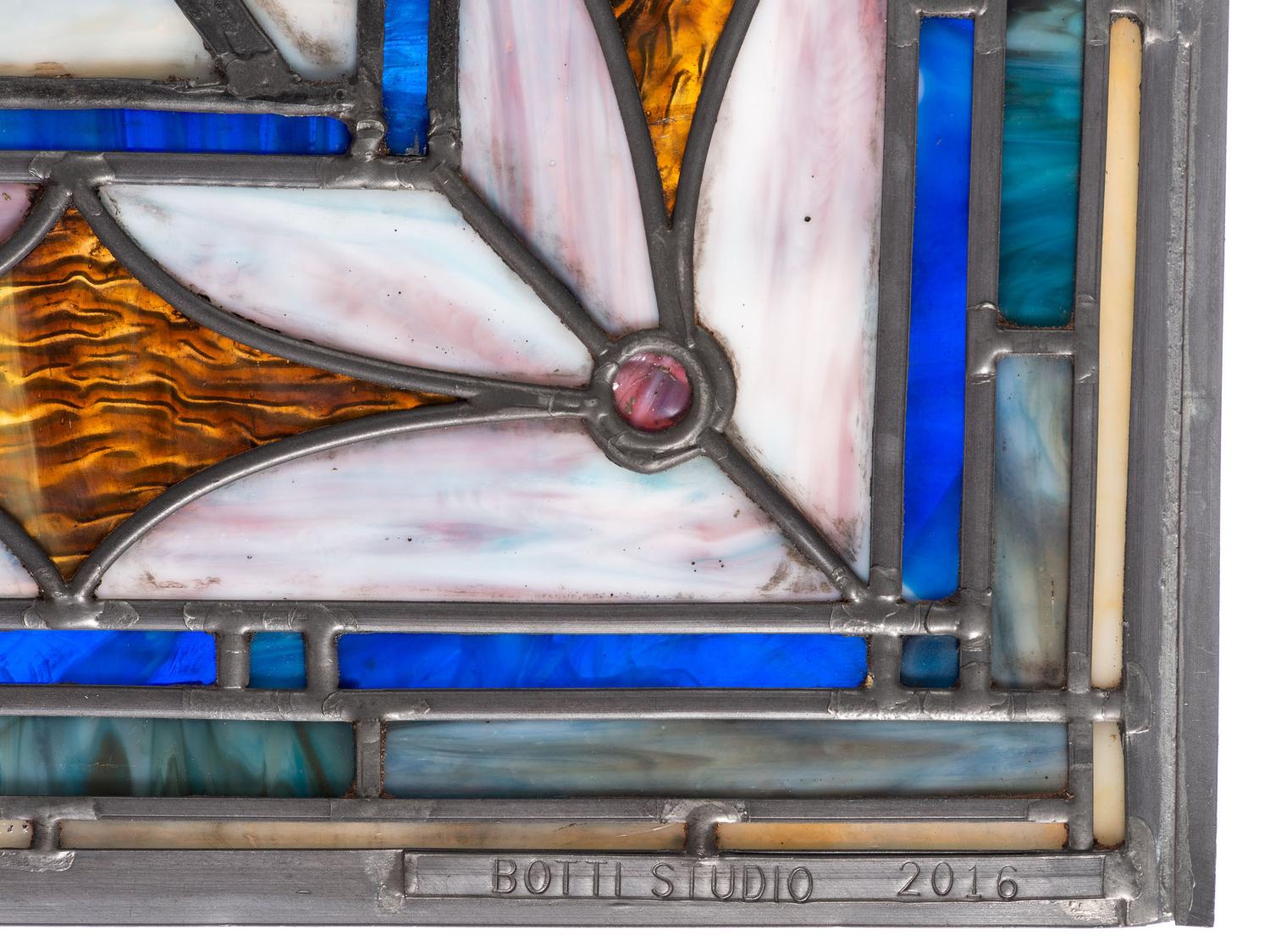 'Musician in the Cove' Window, c. 1890