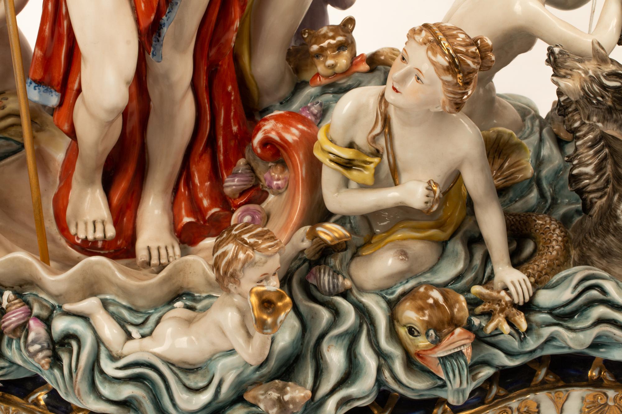 A German Porcelain Figural Group