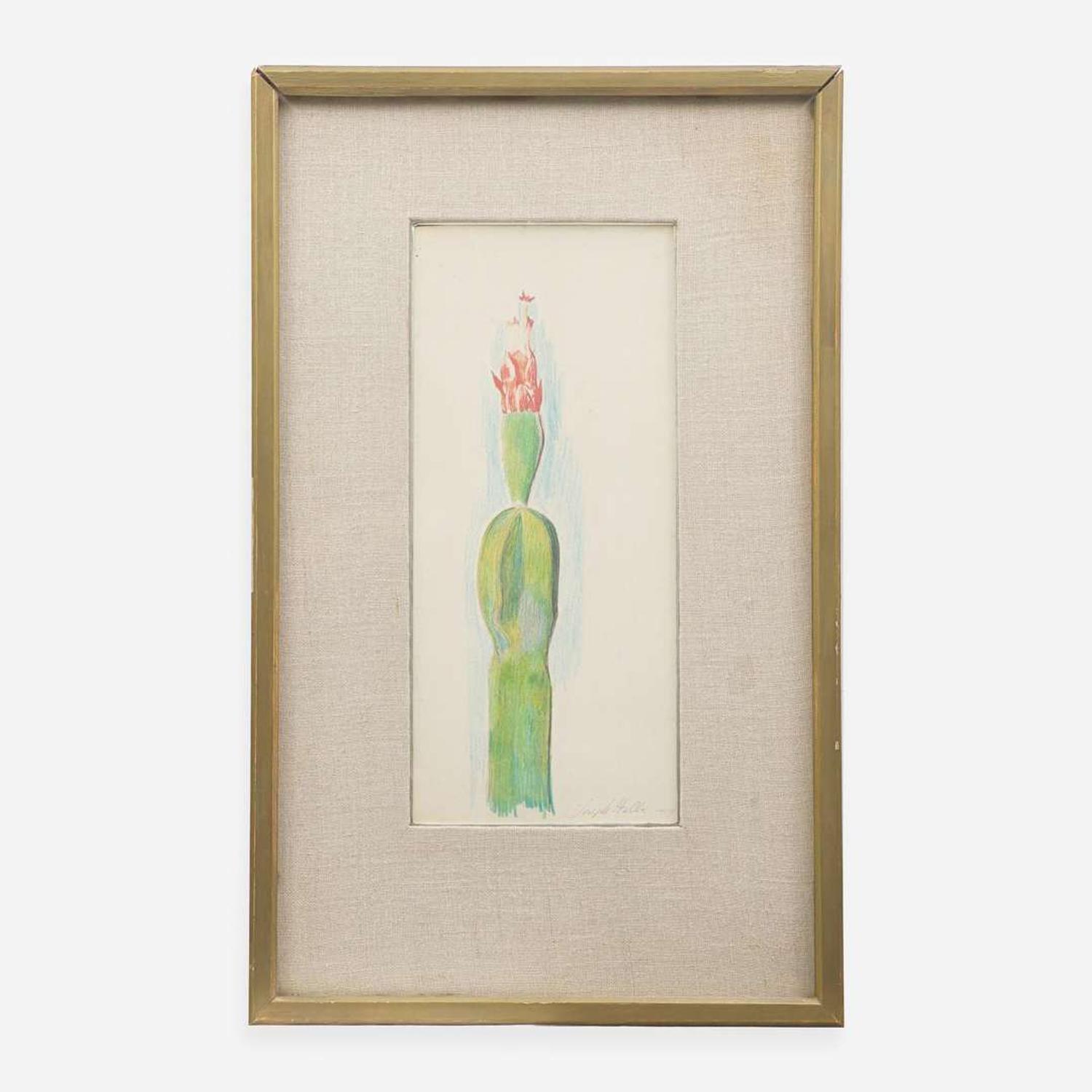 Joseph Stella (American, 1877-1946) Blooming Cactus