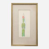 Joseph Stella (American, 1877-1946) Blooming Cactus