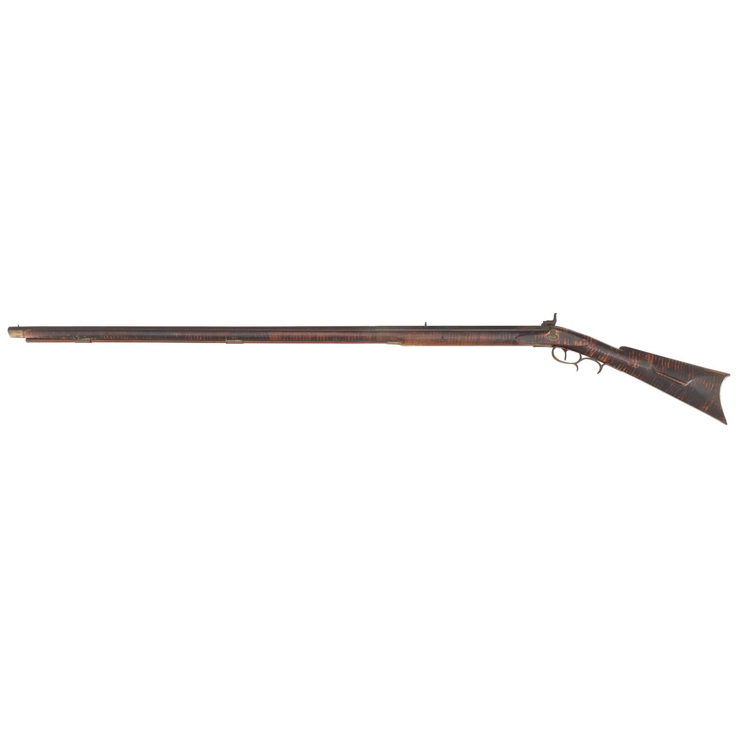 Fullstock Percussion Smooth Rifle by Daniel Brown