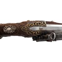 Contemporary Cased Spanish Miquelet-Style Pistols