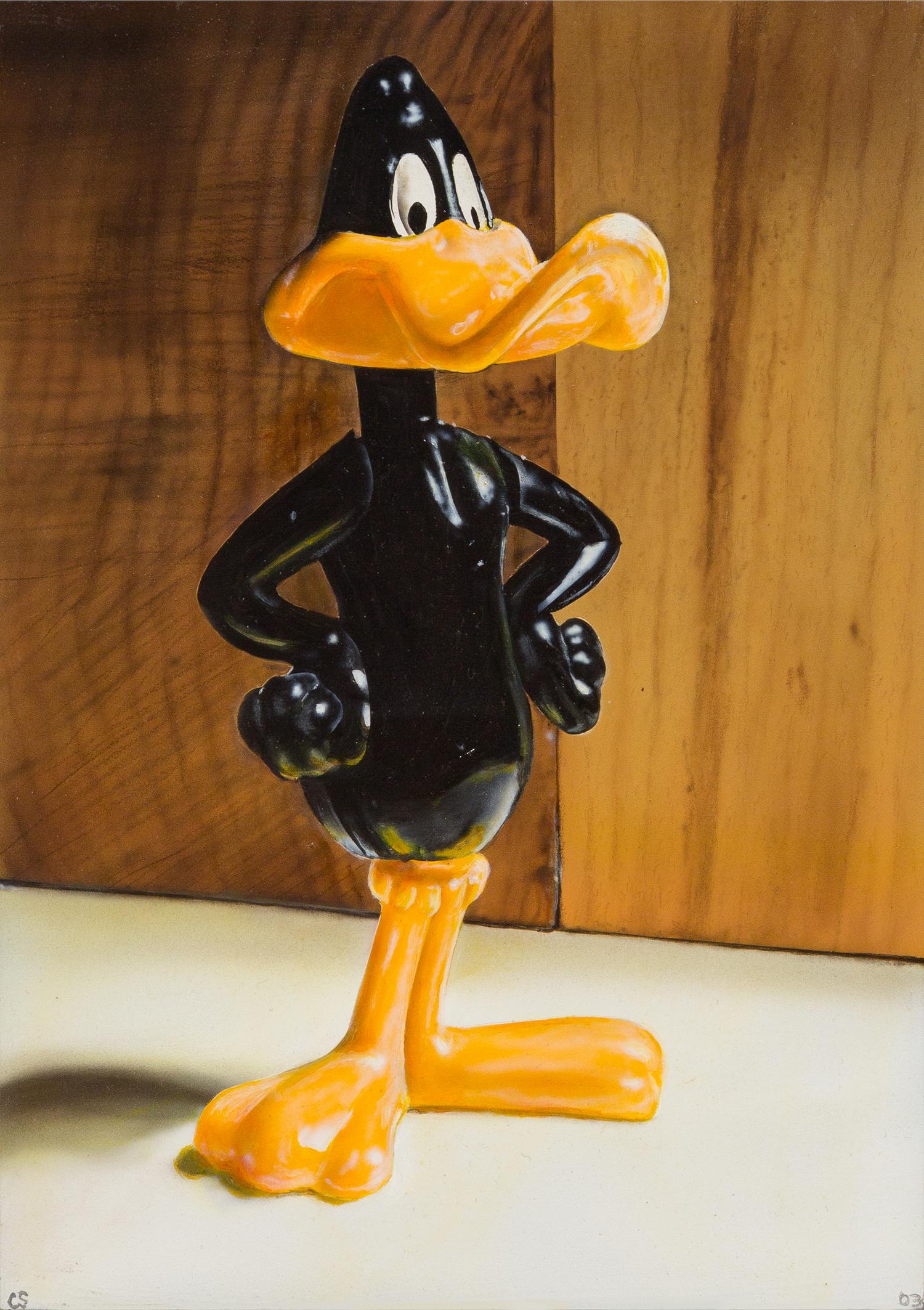 Cesar Santander, (Spanish, b. 1947), Daffy Backstage, 2003