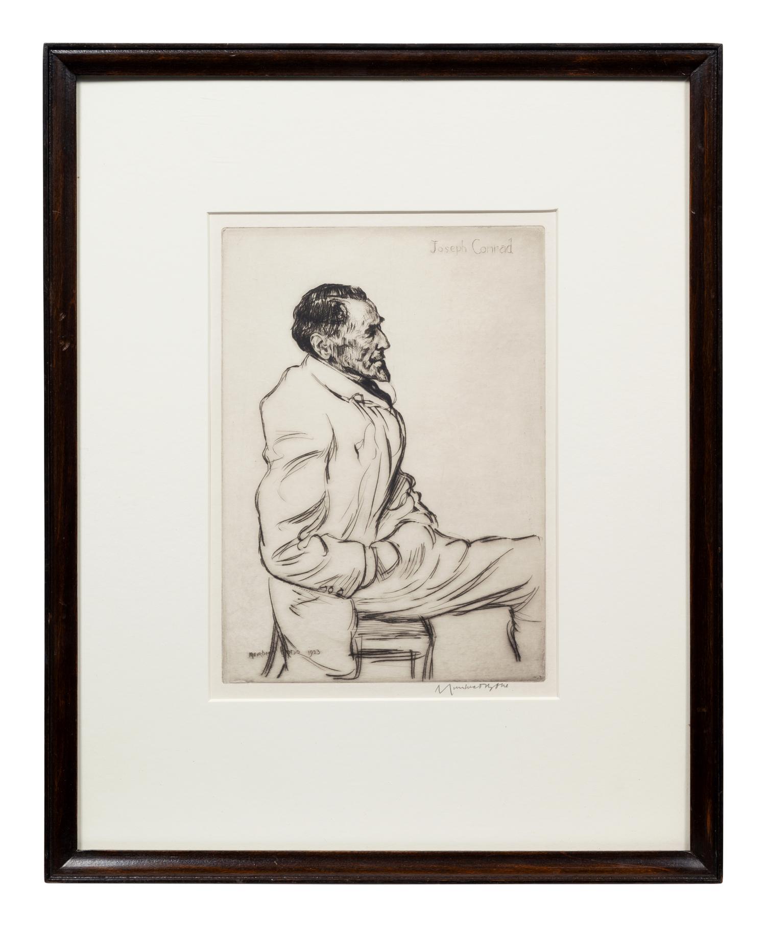 Joseph Conrad Listening to Music
