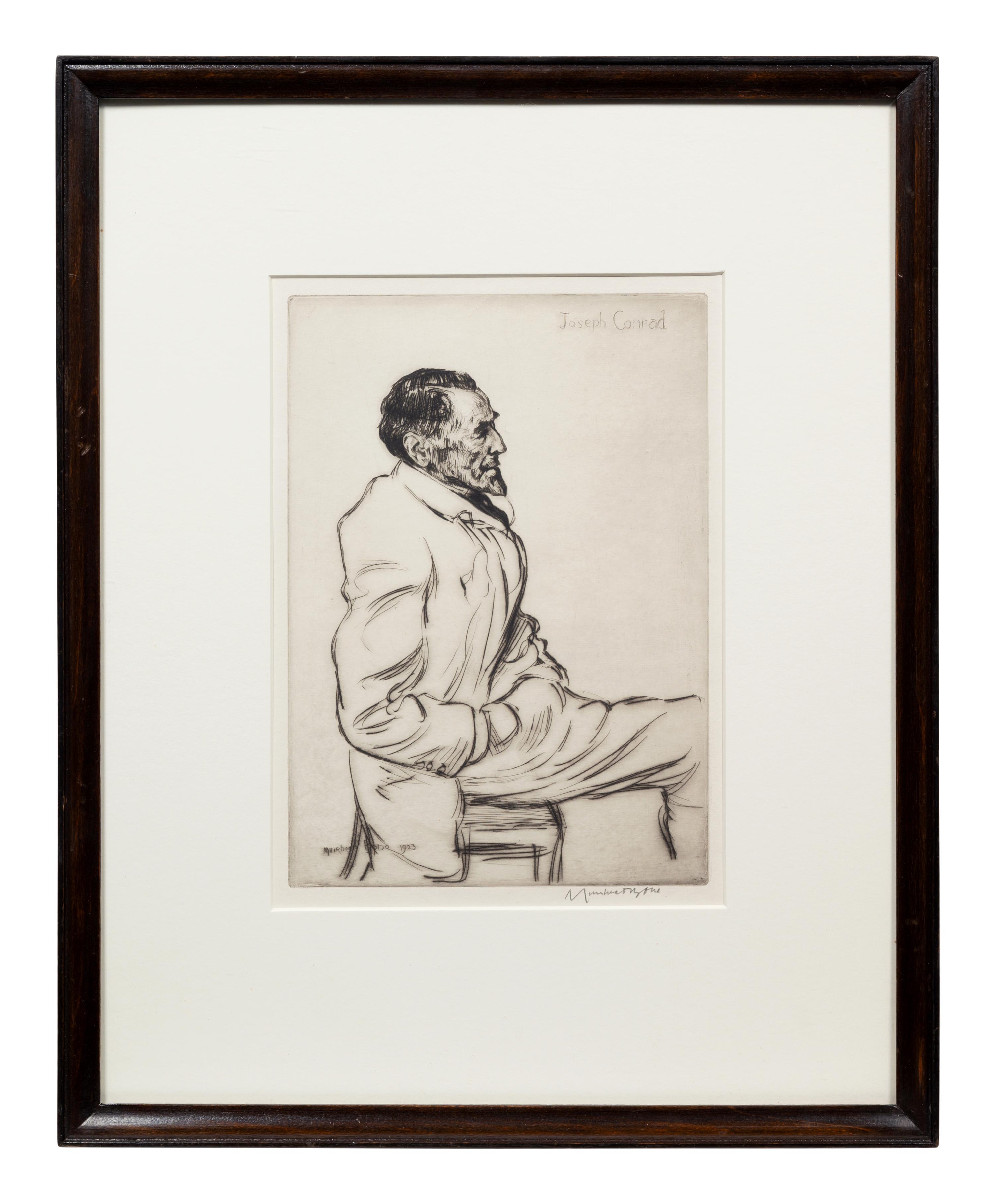 Joseph Conrad Listening to Music