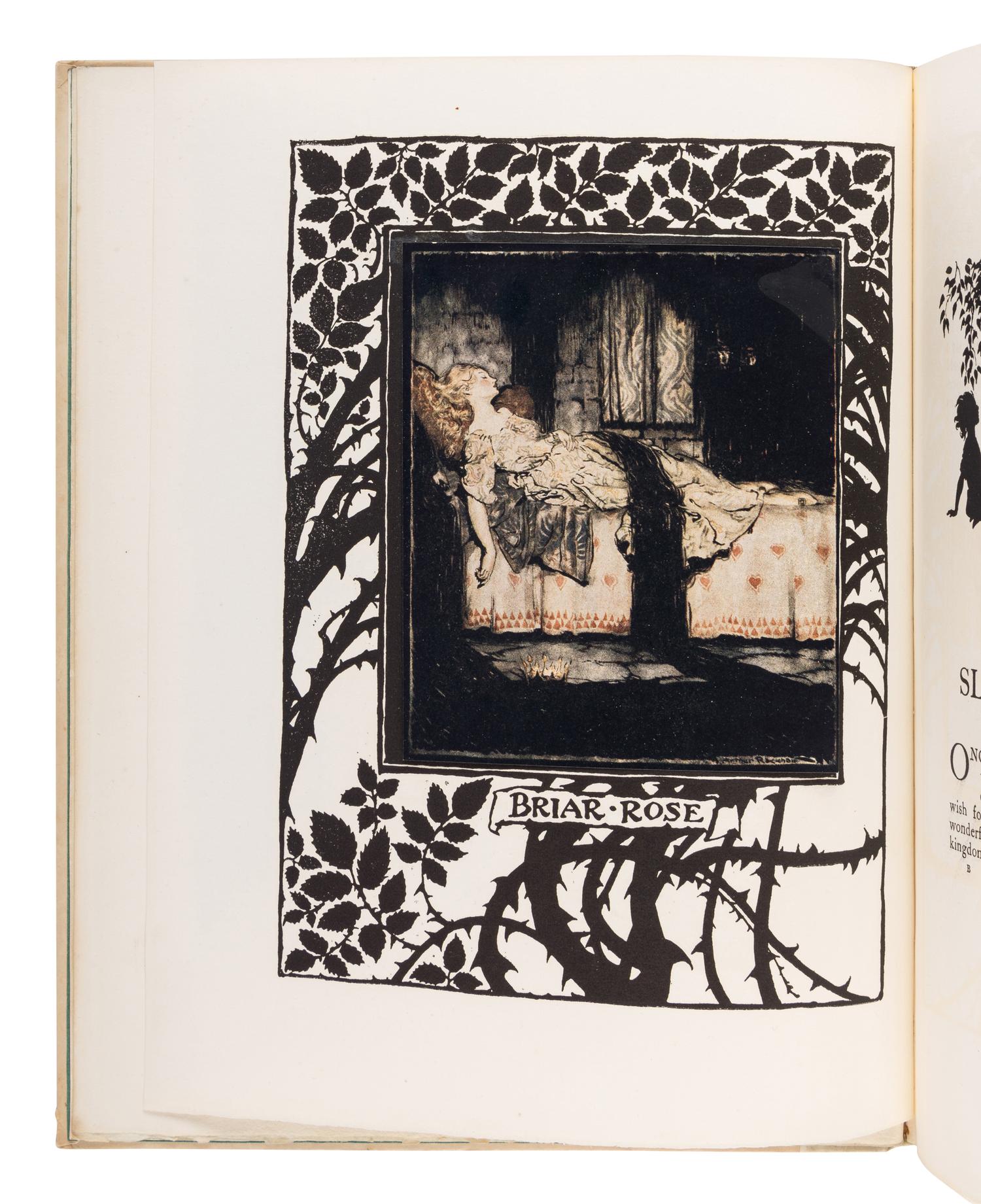 [RACKHAM, Arthur (1867-1939), illustrator]. EVANS, Charles Seddon (1883-1944). The Sleeping Beauty. London and Philadelphia: William Heinemann and J.B. Lippincott Co., [1920].
