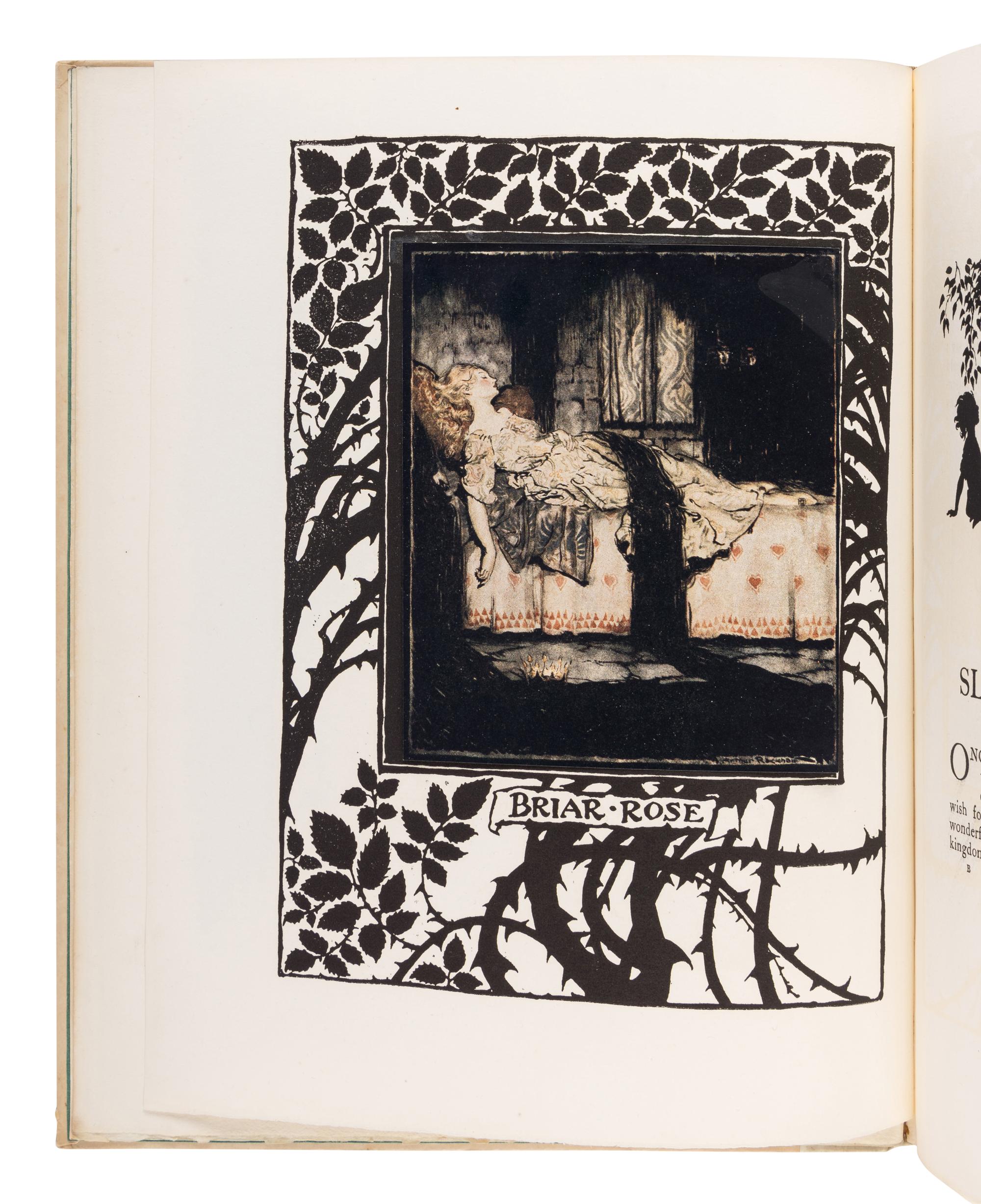 [RACKHAM, Arthur (1867-1939), illustrator]. EVANS, Charles Seddon (1883-1944). The Sleeping Beauty. London and Philadelphia: William Heinemann and J.B. Lippincott Co., [1920].