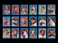 A Group of 18 1991 Donruss Diamond Kings Signed Autograph Baseball Cards,