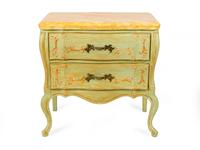 A Rococo Style Painted Side Table — 20TH CENTURY