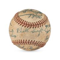 A 1942 St. Paul Stars Team Signed Autograph Baseball