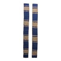 Pawnee Beaded Buffalo Hide Legging Strips