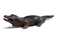 A Cast Iron Alligator Doorstop