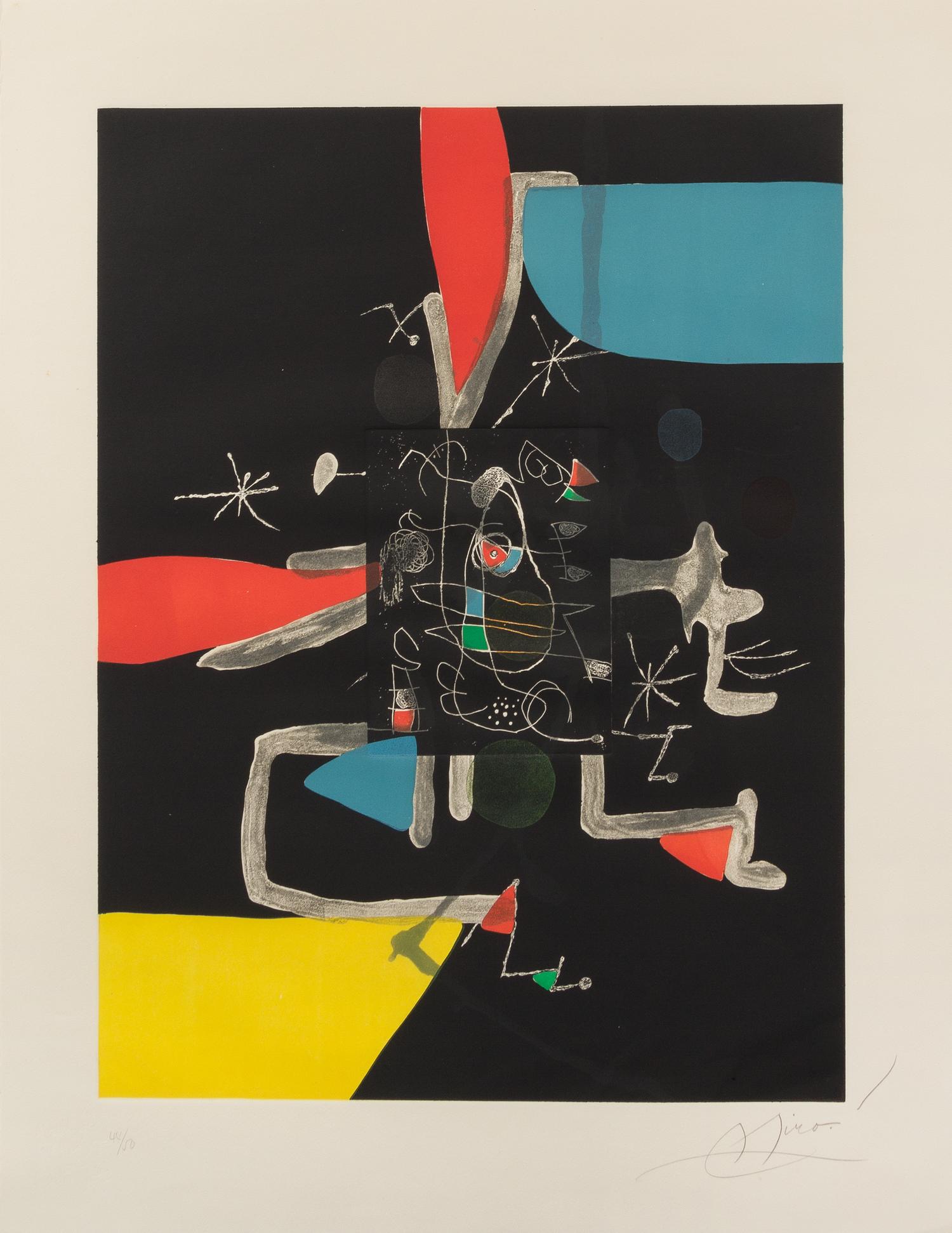 Joan Miro, (Spanish, 1893-1983), Libre Del Sis Sentis, 1981