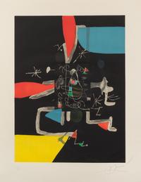 Joan Miro, (Spanish, 1893-1983), Libre Del Sis Sentis, 1981