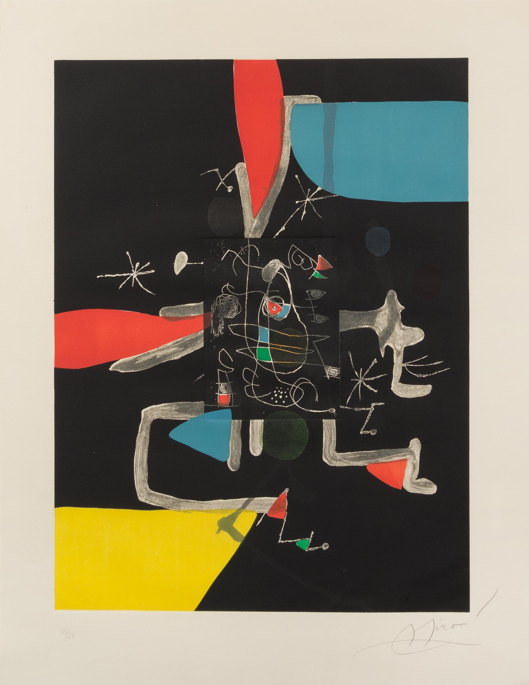 Joan Miro, (Spanish, 1893-1983), Libre Del Sis Sentis, 1981