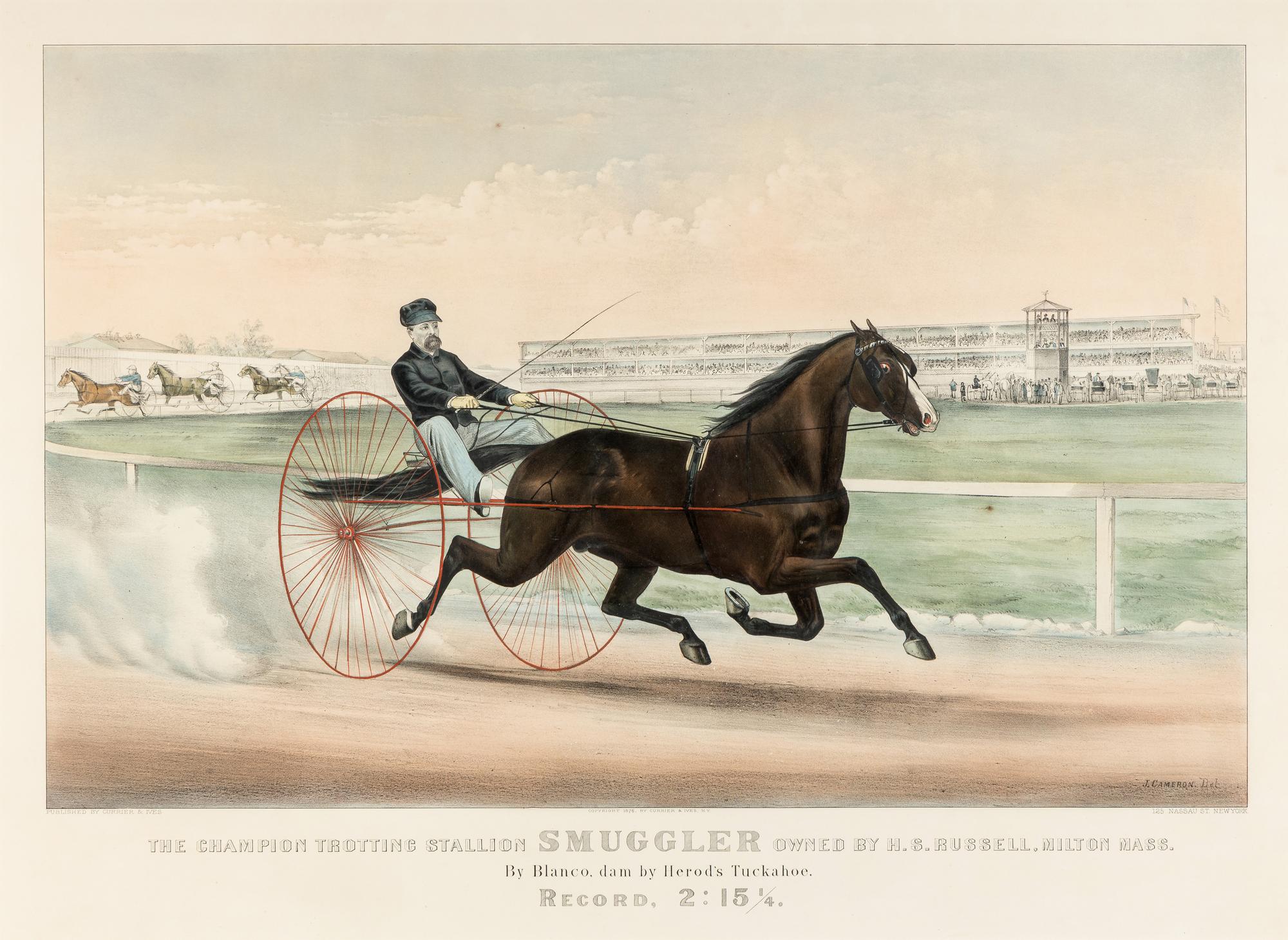 [HORSE RACING SCENES] -- CURRIER and IVES, publishers -- After John Cameron, France & Gates, or Scott Leighton