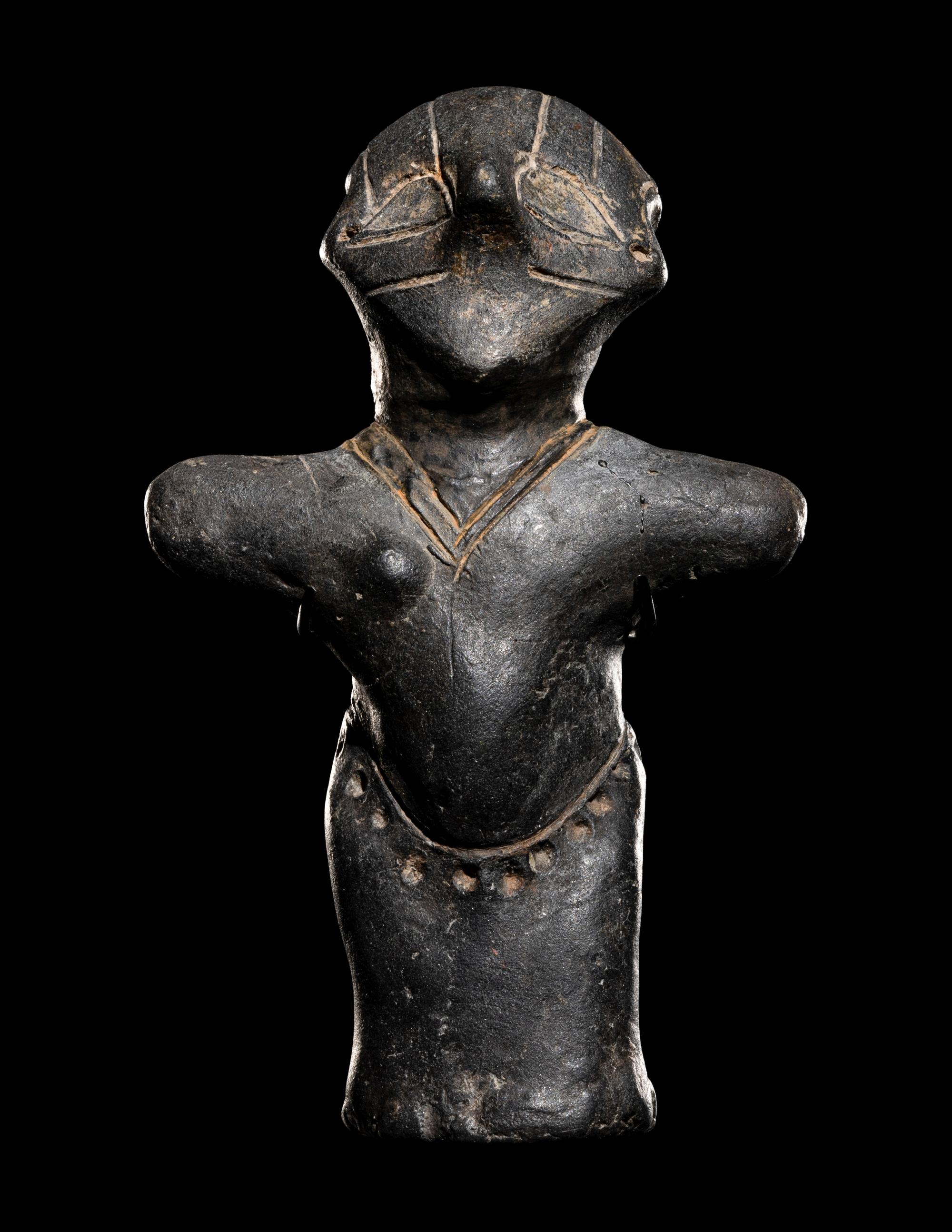 A Vinča Terracotta Female Figure
