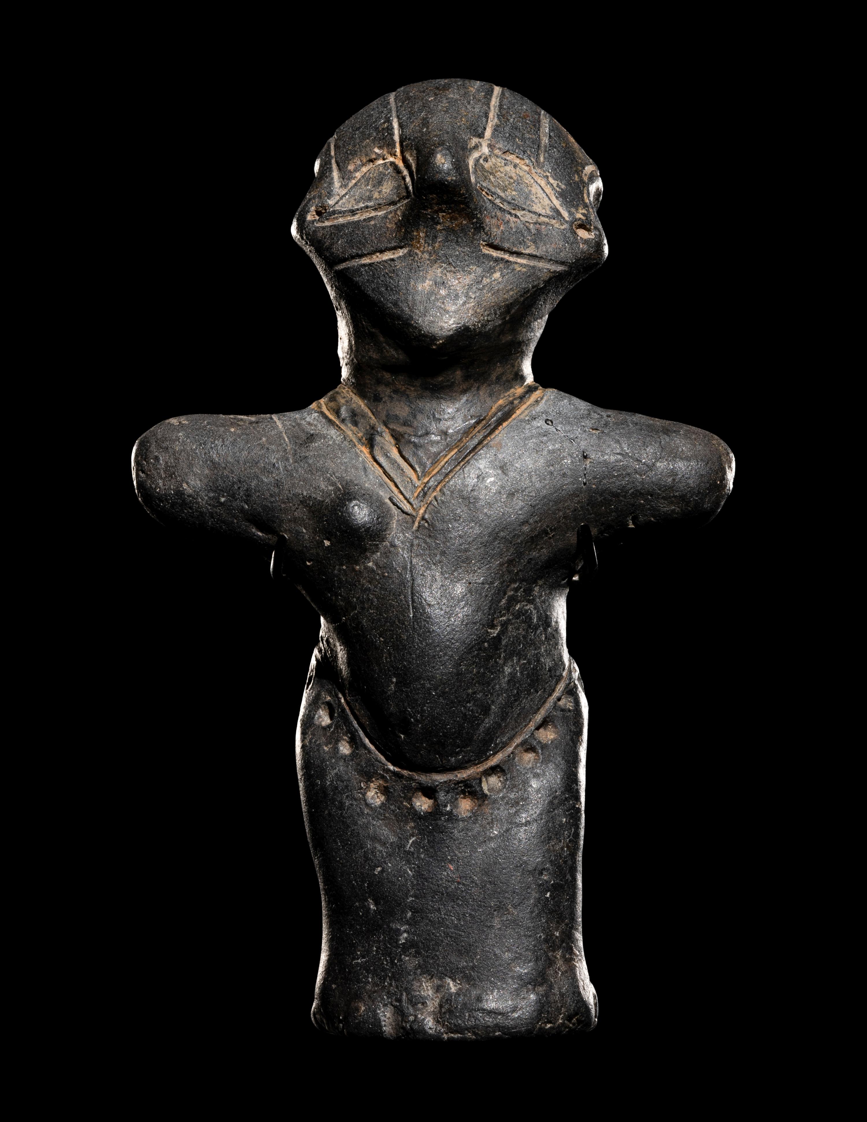 A Vinča Terracotta Female Figure