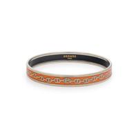 Hermès, Enameled Bangle Bracelet