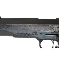 *2 of 2 Consecutively Numbered Colt Custom Shop Engraved Gold Cup National Match Pistol in Factory Box