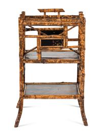 A Victorian Bamboo Canterbury