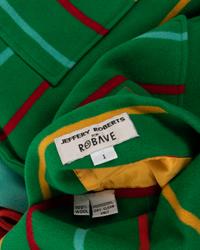 Two Designer Items: One Robave Coat & One Scarf by Nick Cave, 1990s