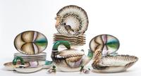 An Italian Ceramic Turkey Service Width of tureen 14 inches. — SECOND HALF 20TH CENTURY