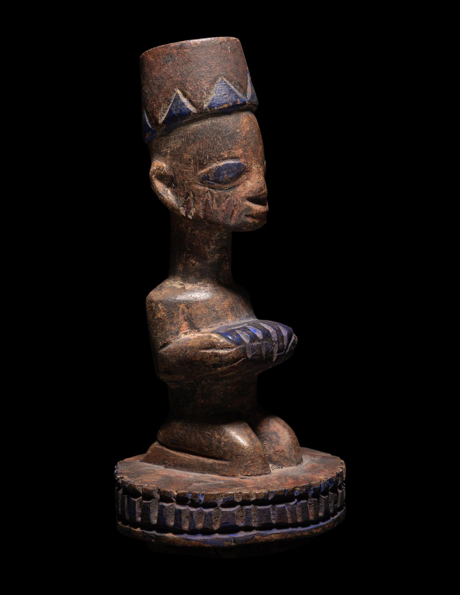 Three Yoruba Wood Figures