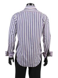 Group of Vintage Men's Designer Shirts, 1990-2000s: Harvey and Hudson, Valentino & Bagutta