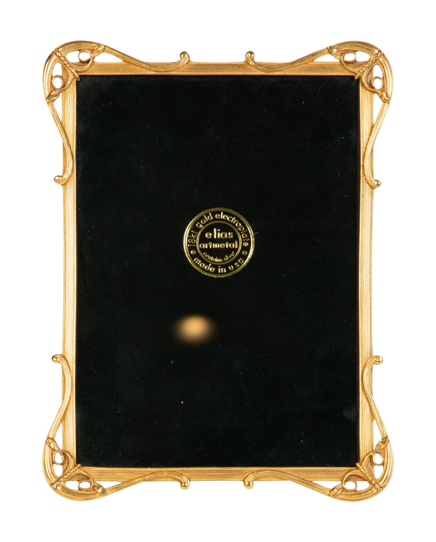 A Group of Six Gilt Metal Picture Frames — 19th/20th Century