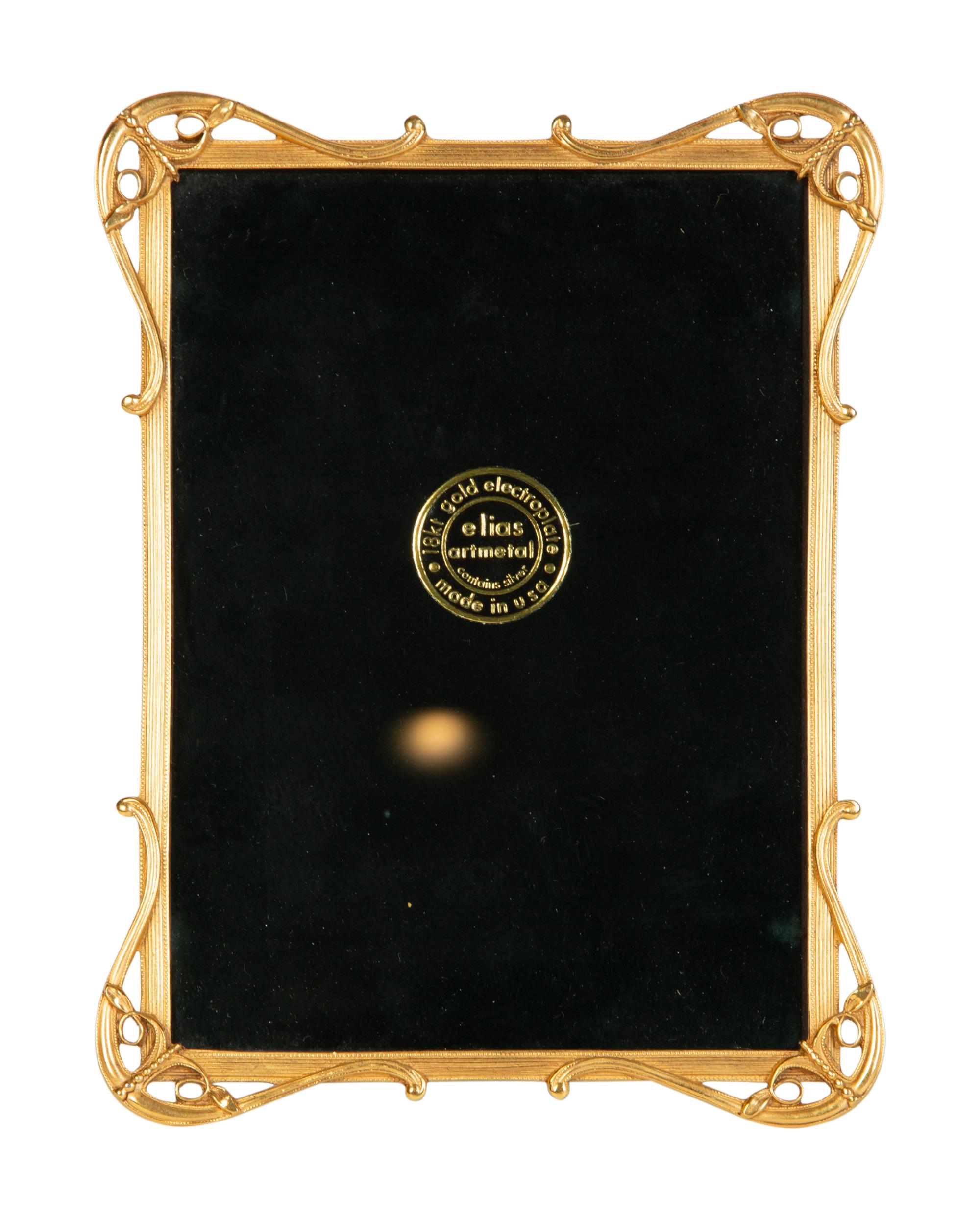A Group of Six Gilt Metal Picture Frames — 19th/20th Century