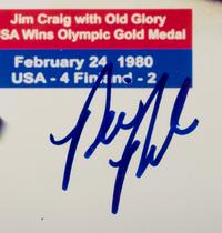 A Group of 1980 United States Olympic Hockey Team Signed Autographed Items Including Herb Brooks (BAS Beckett Authentication Services Certified),