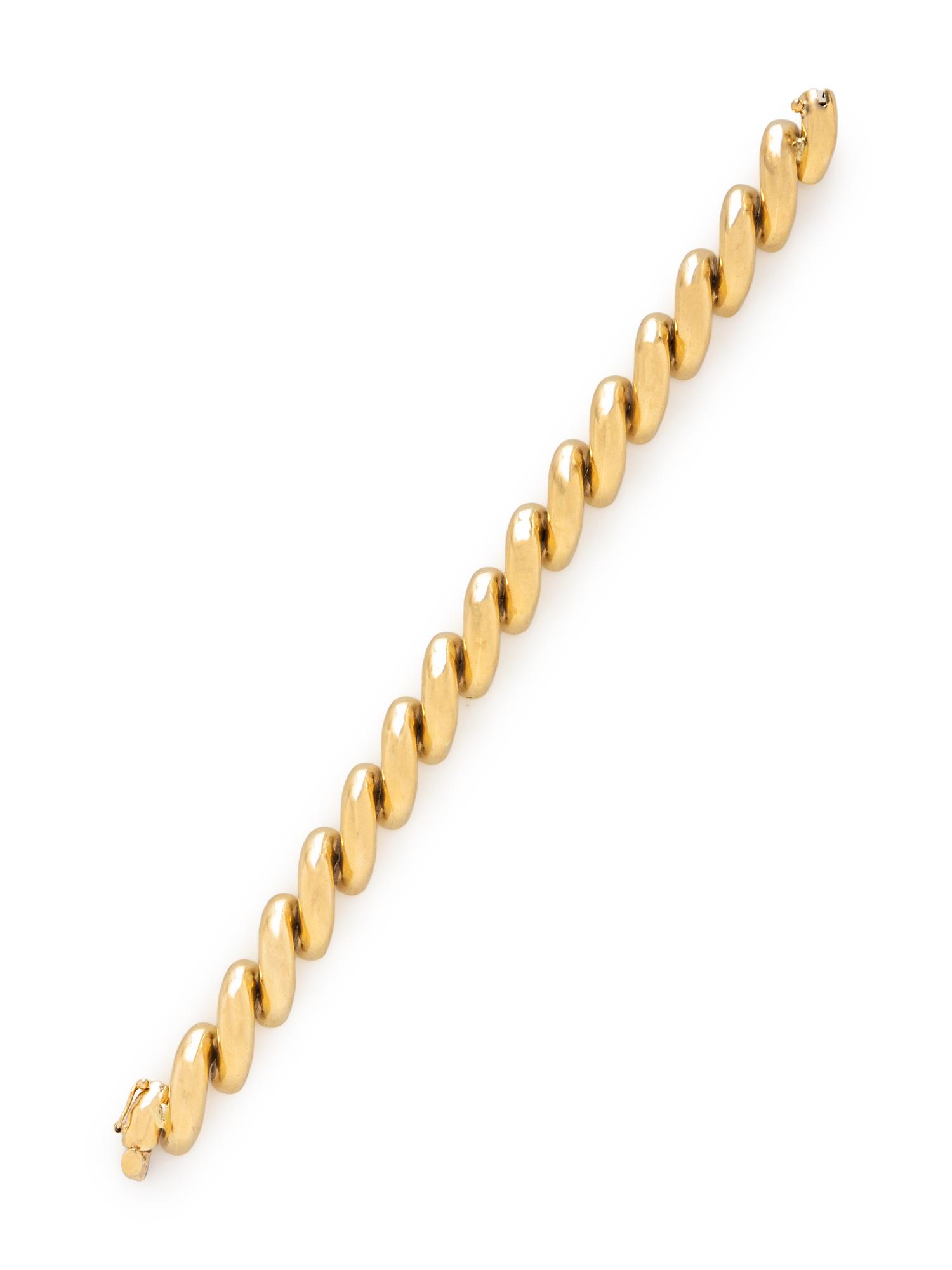 YELLOW GOLD BRACELET
