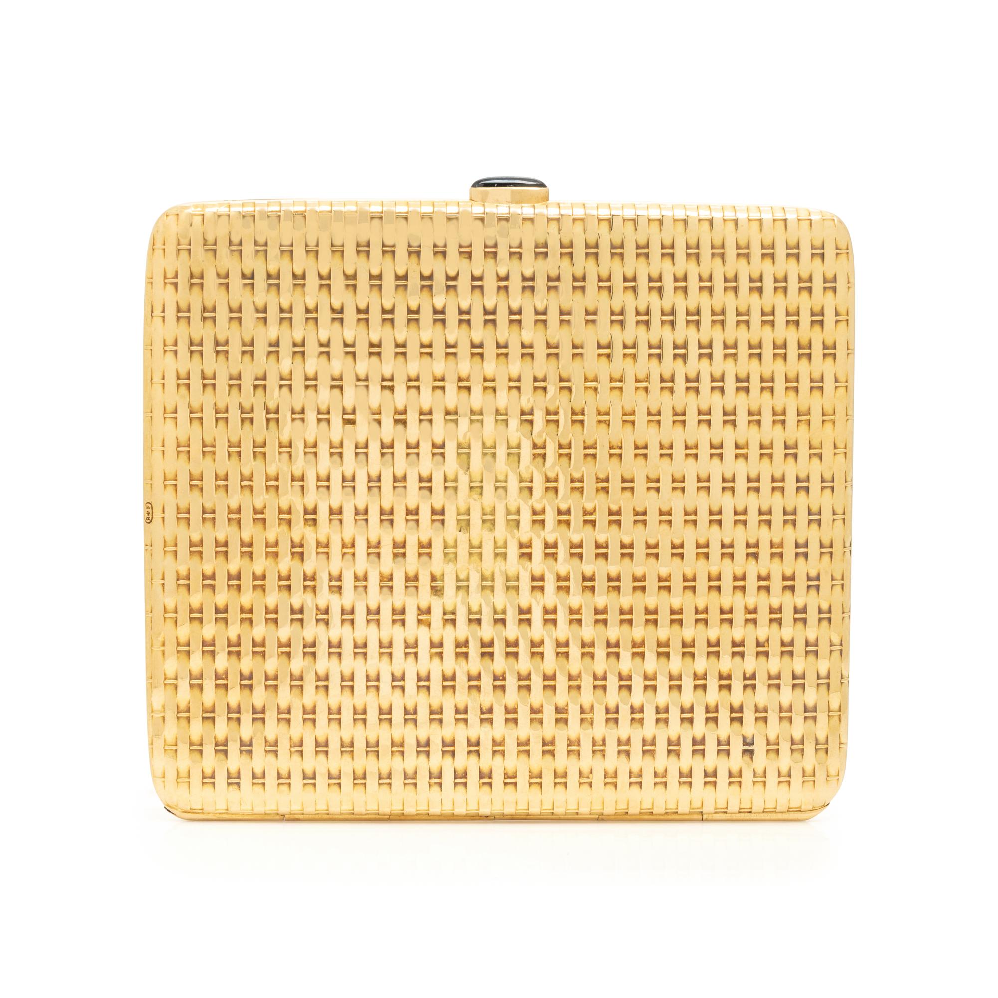 Tiffany & Co., Retro, Yellow Gold Card Case