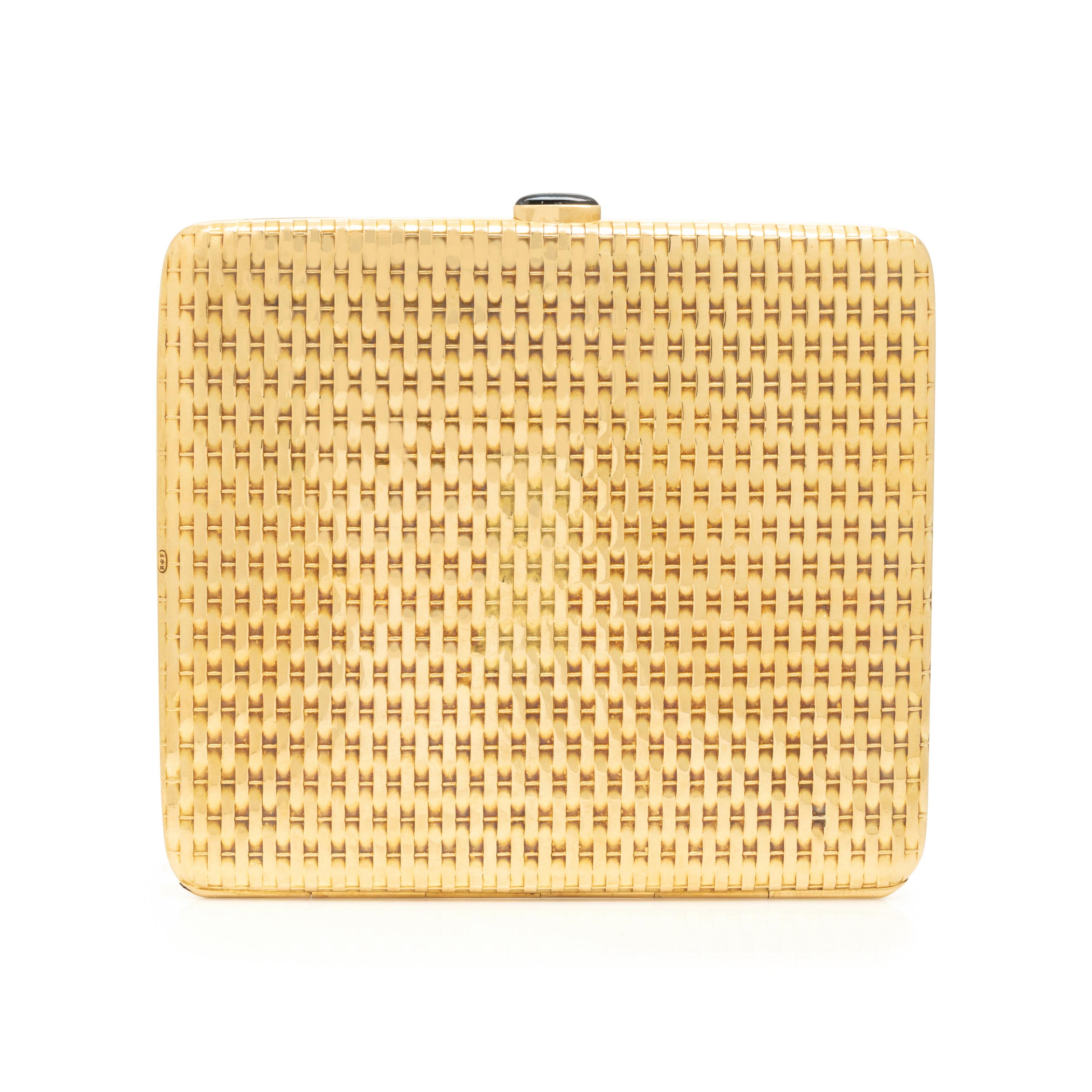 Tiffany & Co., Retro, Yellow Gold Card Case