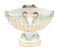 A Meissen Porcelain Centerpiece Basket