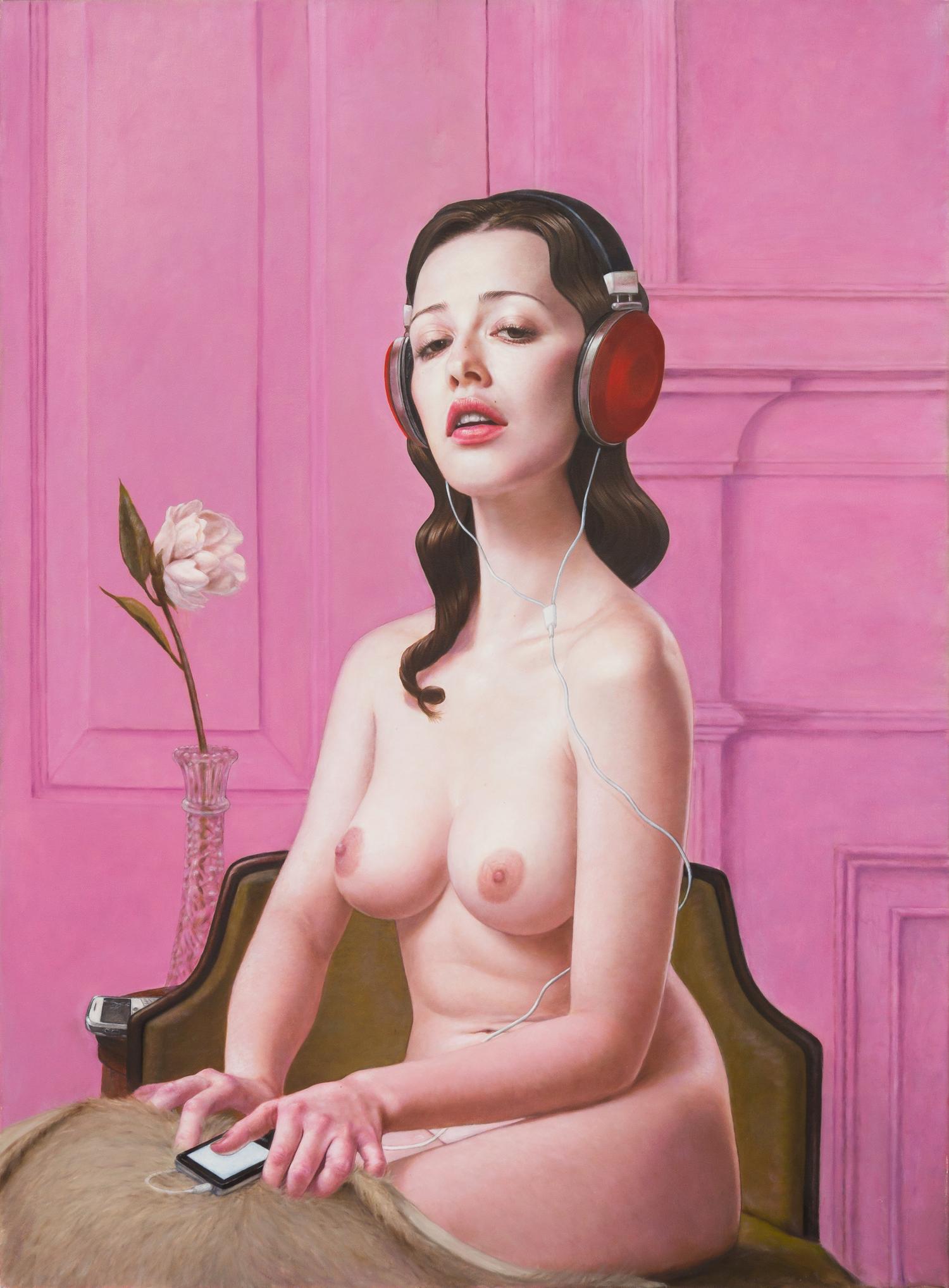 Kris Lewis, (American, b. 1978), Untitled (Ipod Girl)