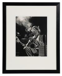 Herman Leonard (1923-2010) Dexter Gordon, Royal Roost, 1948