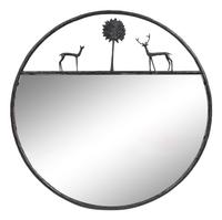 A Bronze Mirror in the Manner of Diego Giacometti — 20TH CENTURY