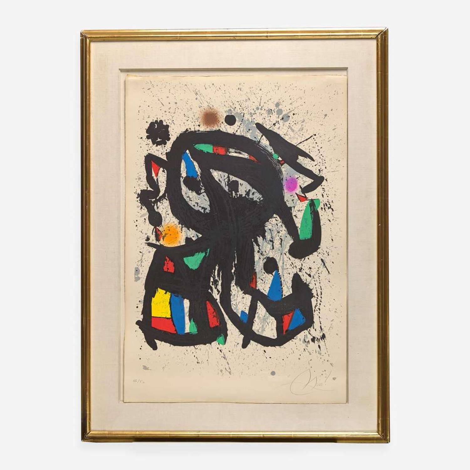 Joan Miró (Spanish, 1893-1983) L'Étudiant