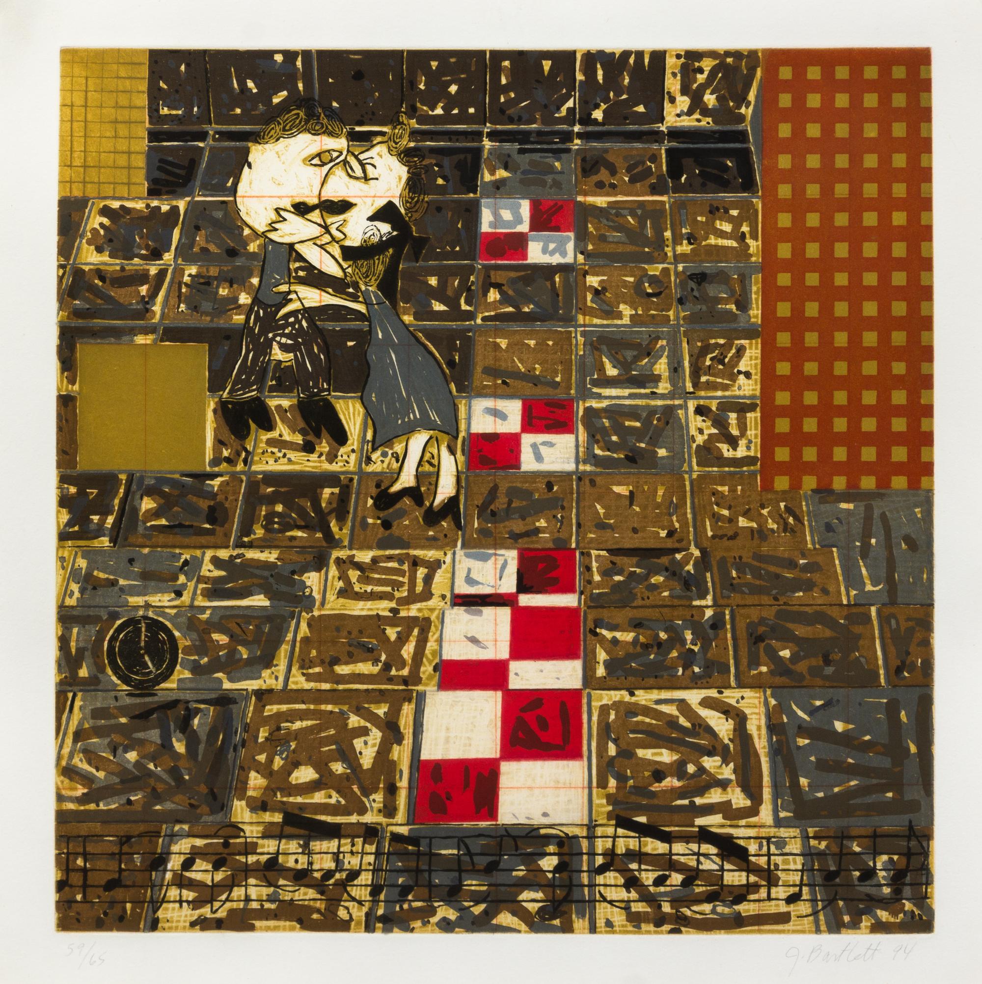 Jennifer Bartlett, (American, b. 1941) (American, b. 1941), Air: 24 Hours, 1993 (a group of 3)