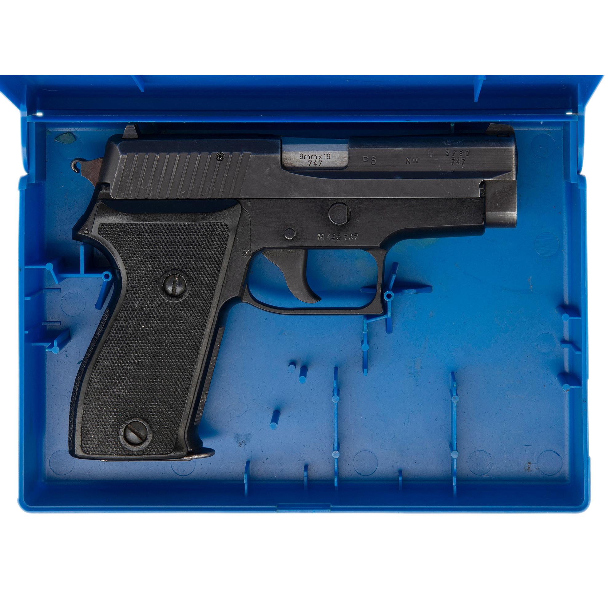 *West German Sig Sauer P6 9mm Pistol in Box