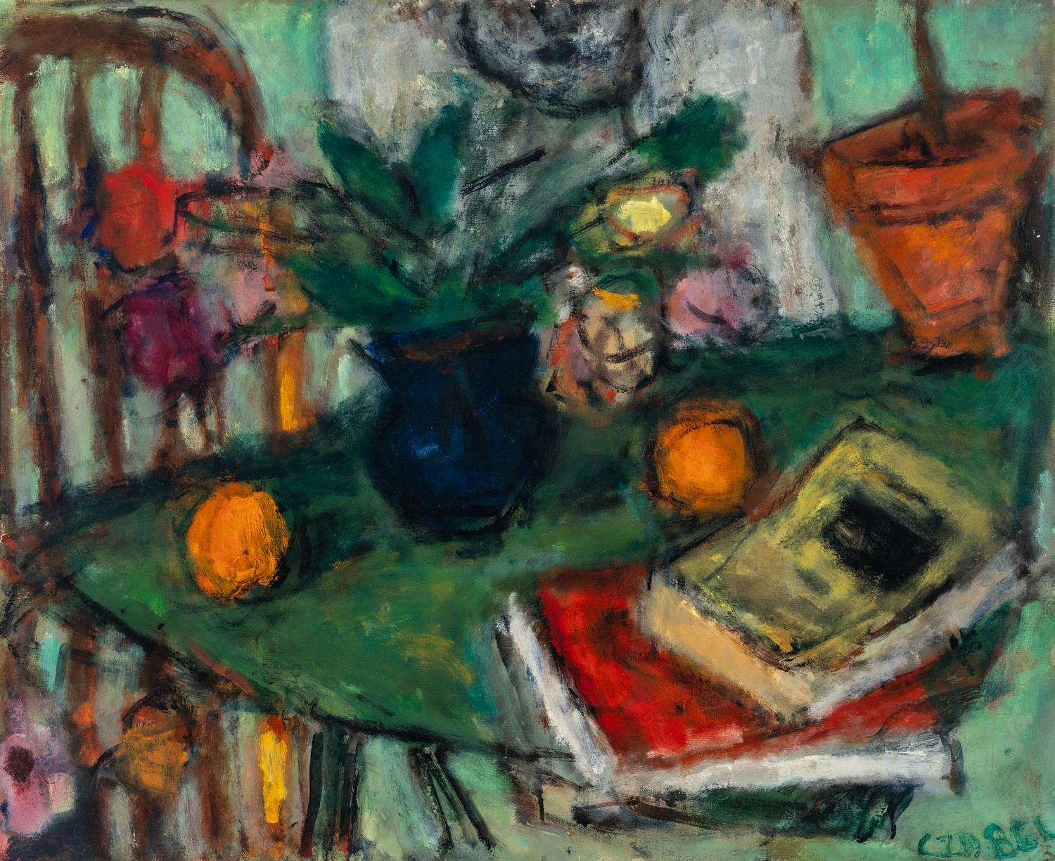 Nature morte sur table verte, 1961