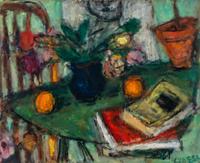Nature morte sur table verte, 1961