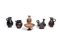 Six Greco-Roman Terracotta Vessels