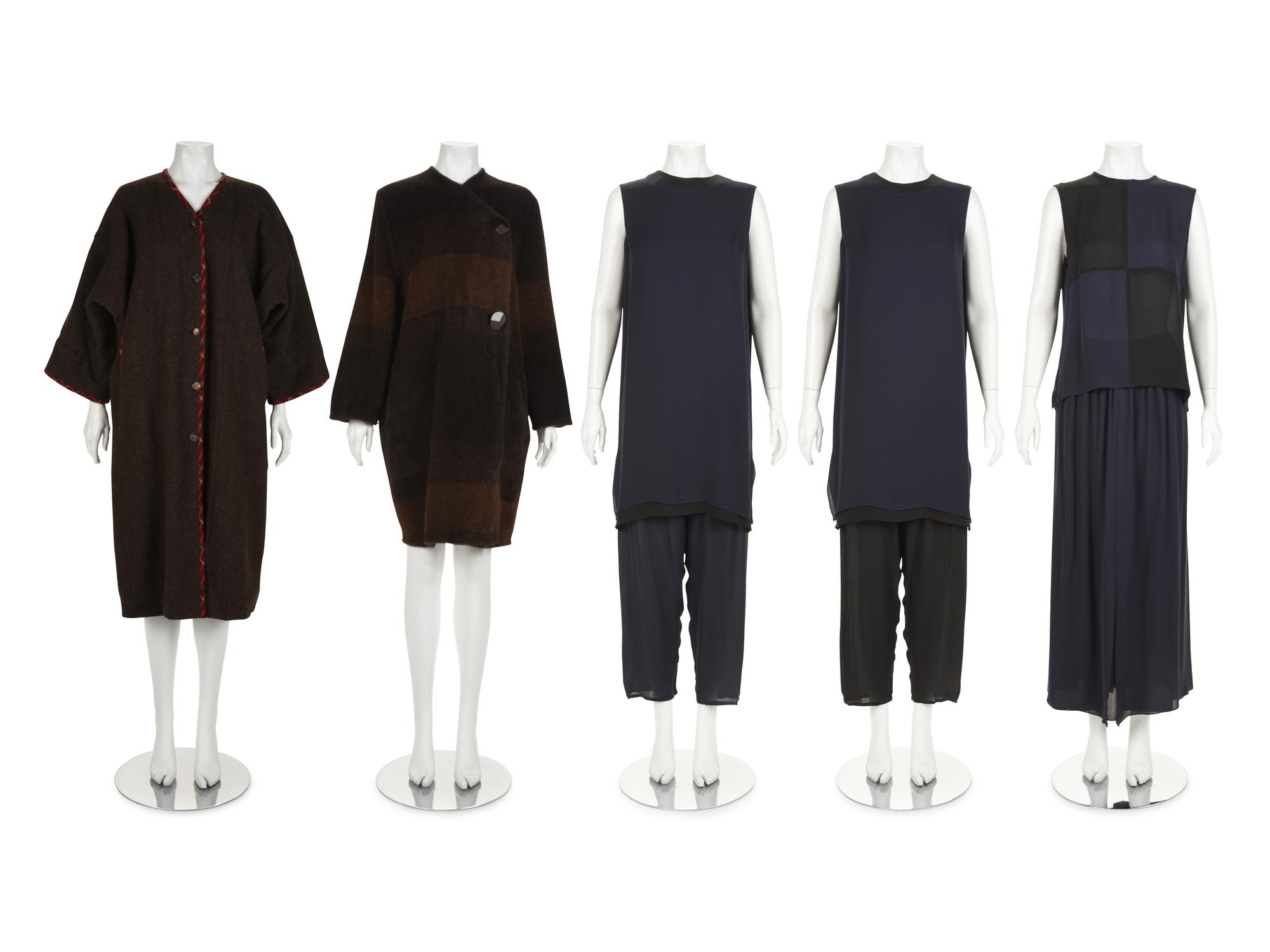 Seven Designer Items: One Kenzo Coat and Six Yeohlee Separates