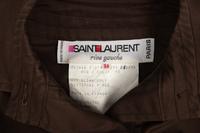 Saint Laurent Rive Gauche Safari Dress, 1980s