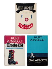 VONNEGUT, Kurt, Jr. (1922-2007). A group of 3 FIRST EDITIONS, comprising: