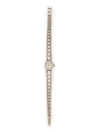 GÜBELIN, WHITE GOLD AND DIAMOND WATCH